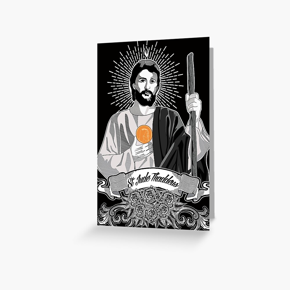 San Judas Tadeo St Jude Thaddaeus Poster for Sale by GutsyShop