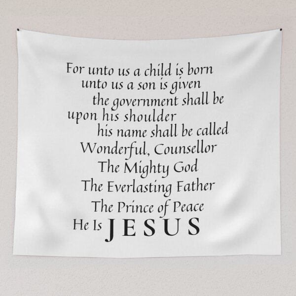 Item preview, Unto Us a Child is Born - Isaiahn9:6 designed and sold by dkgivens.