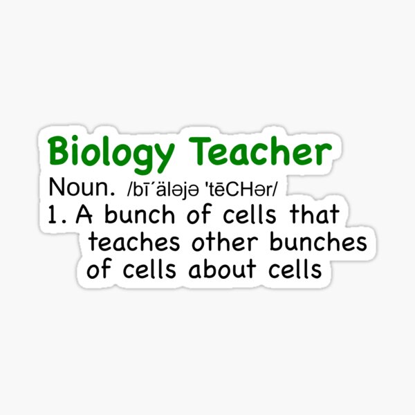 Item preview, Biology Teacher Humor designed and sold by gbrown112.