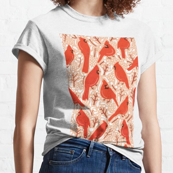 Cardinal winter bliss Classic T-Shirt