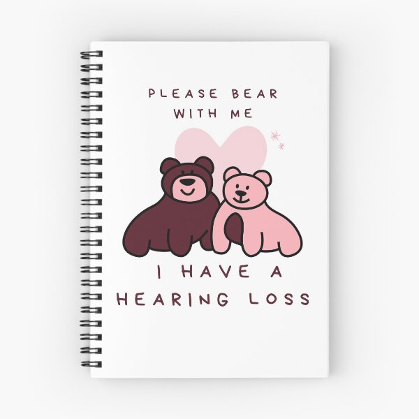 Item preview, Hearing impaired cute bear  designed and sold by le-rose-deals.