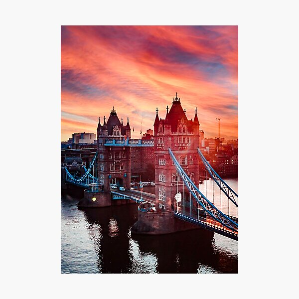 Item preview, Tower Bridge Sunset designed and sold by Goldavies87.