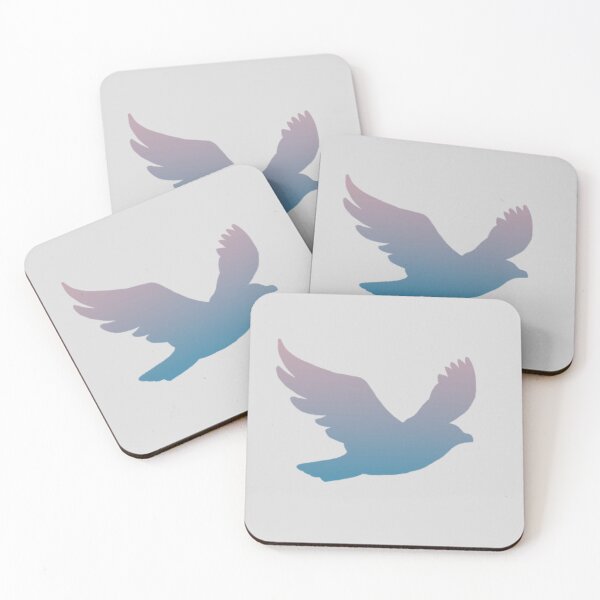 Item preview, Blue gradient Bird designed and sold by StickerStudio12.