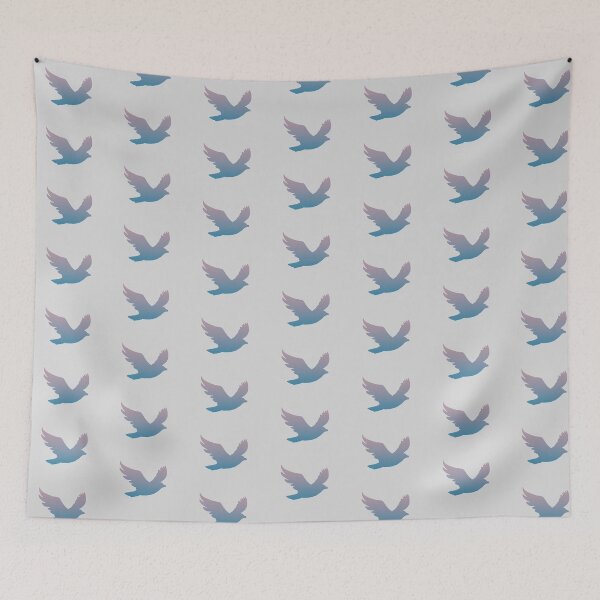 Item preview, Blue gradient Bird designed and sold by StickerStudio12.