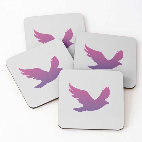 Item preview, Purple gradient Bird designed and sold by StickerStudio12.
