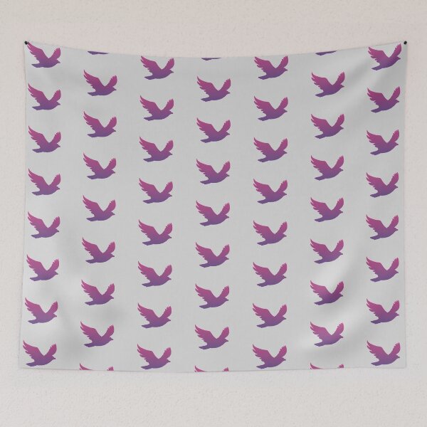 Item preview, Purple gradient Bird designed and sold by StickerStudio12.