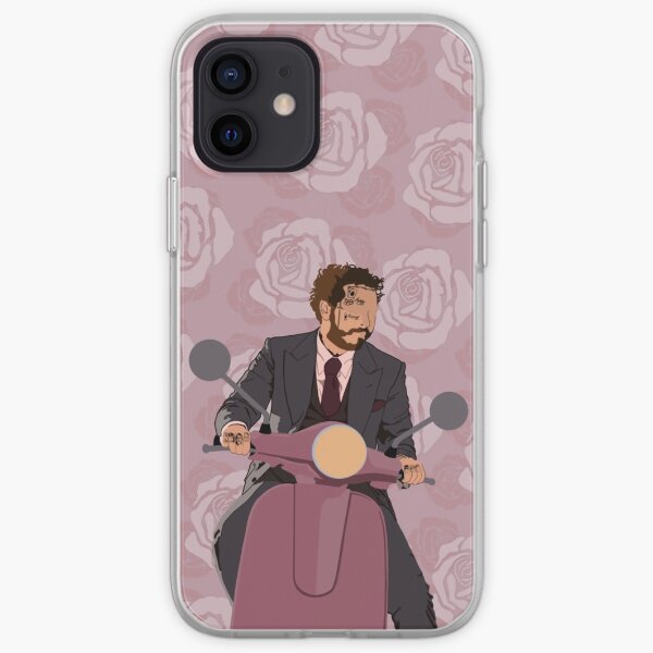 Post Malone Rose Pink Vespa iPhone Soft Case