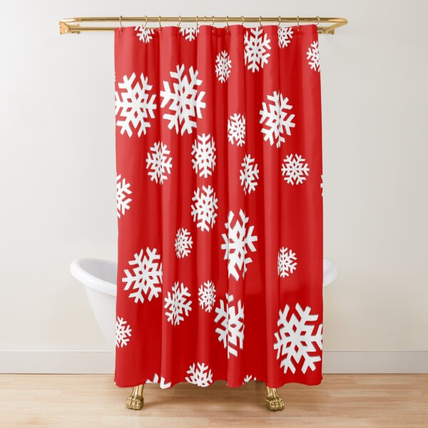 Item preview, Snowflakes on Red Background! designed and sold by MoCraftsCo.