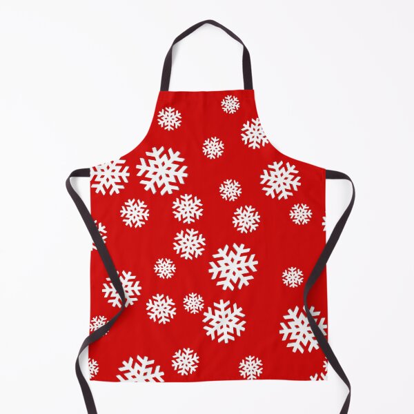 Item preview, Snowflakes on Red Background! designed and sold by MoCraftsCo.