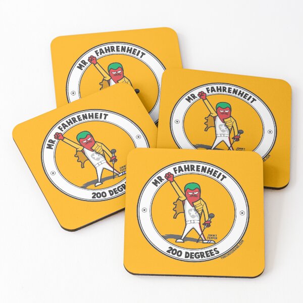 Item preview, Rock Royalty - Don't Stop Mr. Fahrenheit's designed and sold by VITROLA CARTOON Studio.