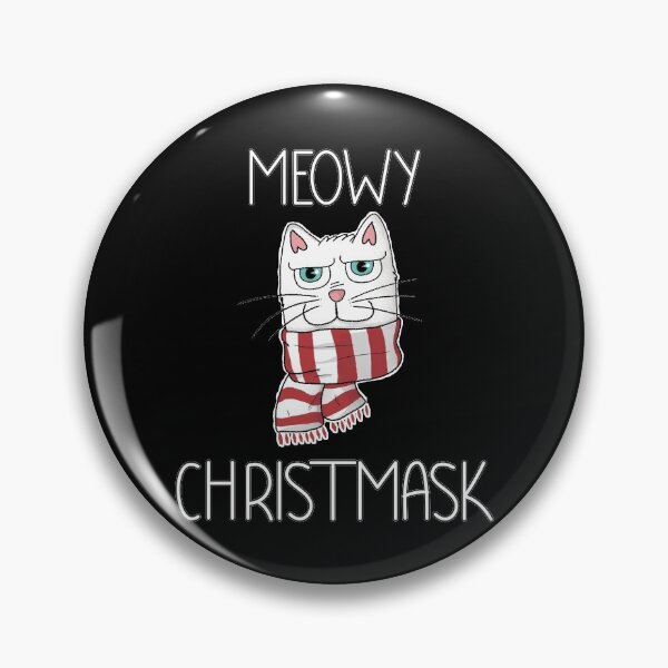 Item preview, Meowy Christmask - Cat Lover designed and sold by tinypurpleland.