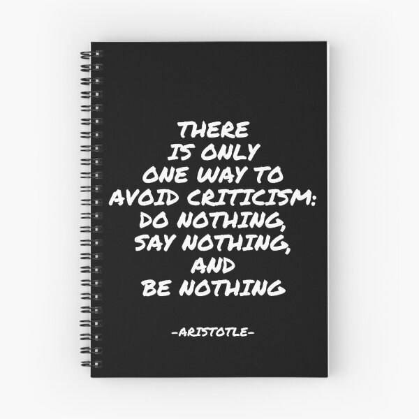 Item preview, Aristotle - There is only one way to avoid criticism do nothing say nothing and be nothing designed and sold by appleofyoureye.