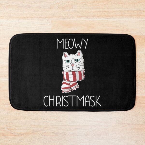 Item preview, Meowy Christmask - Cat Lover designed and sold by tinypurpleland.