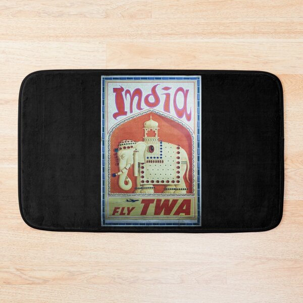 Item preview, retro India designed and sold by CorasPosters.