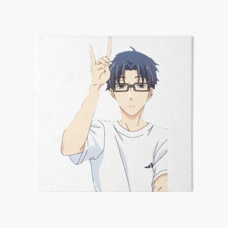 Hirotaka Nifuji (Wotaku ni Koi wa Muzukashii)  Art Board Print