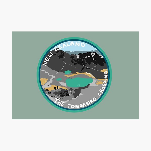 The Tongariro Crossing Photographic Print