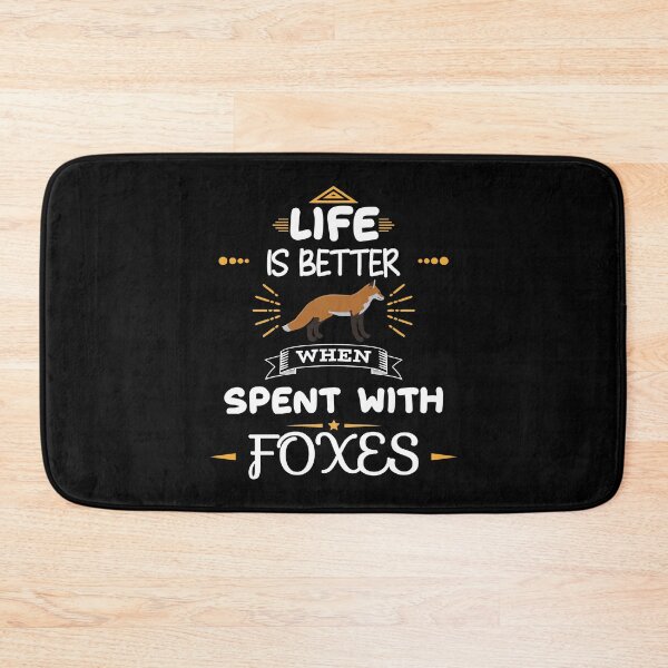 Item preview, Life is better with Foxes designed and sold by Cute Pawz.