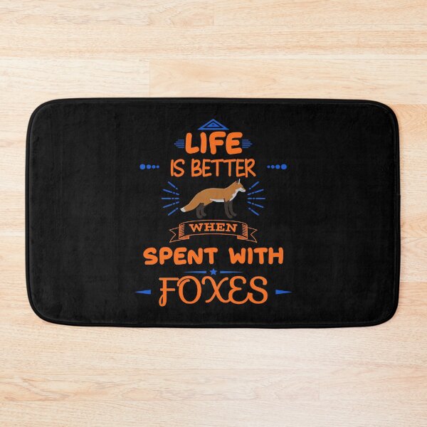 Item preview, Life is better with Foxes designed and sold by Cute Pawz.