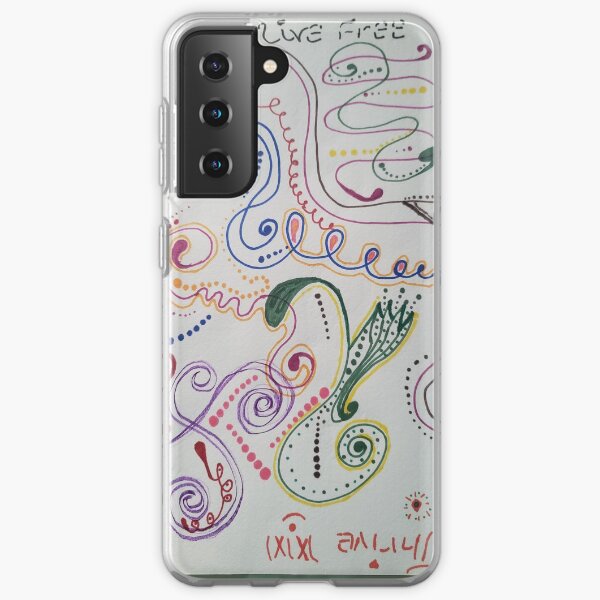 Swirl My World Samsung Galaxy Soft Case