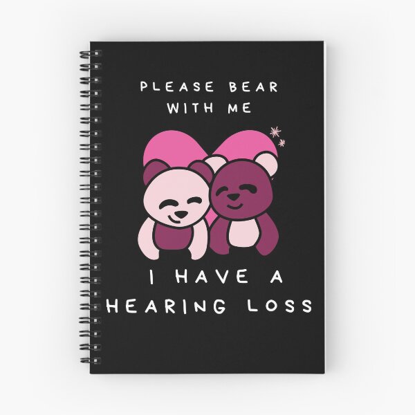 Item preview, Hearing impaired cute bear  designed and sold by le-rose-deals.
