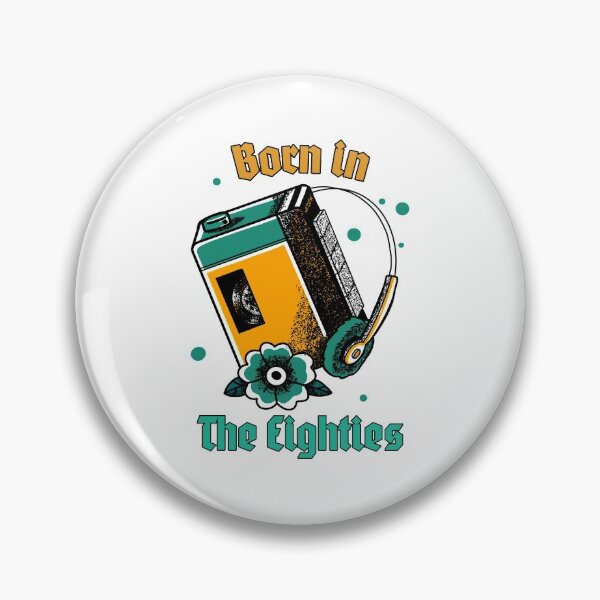 Item preview, Born in The Eighties - Classic Vintage Walkman designed and sold by Kaos Urbanwear.