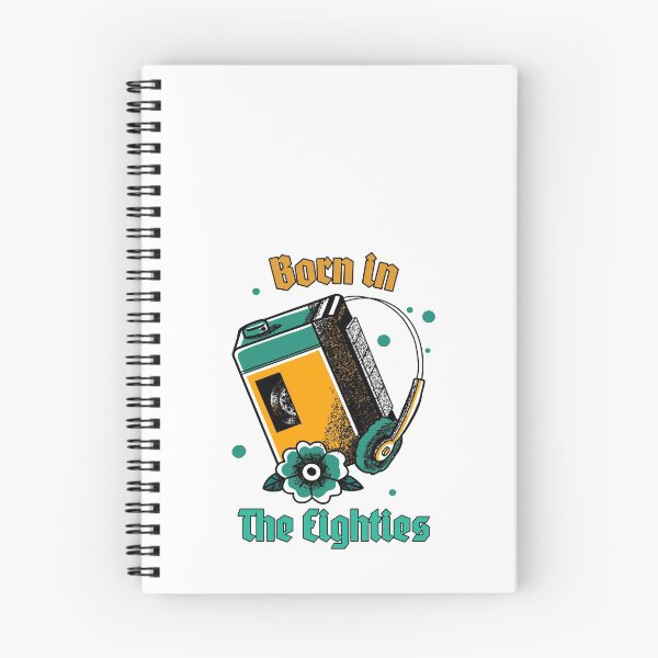 Item preview, Born in The Eighties - Classic Vintage Walkman designed and sold by Kaos Urbanwear.