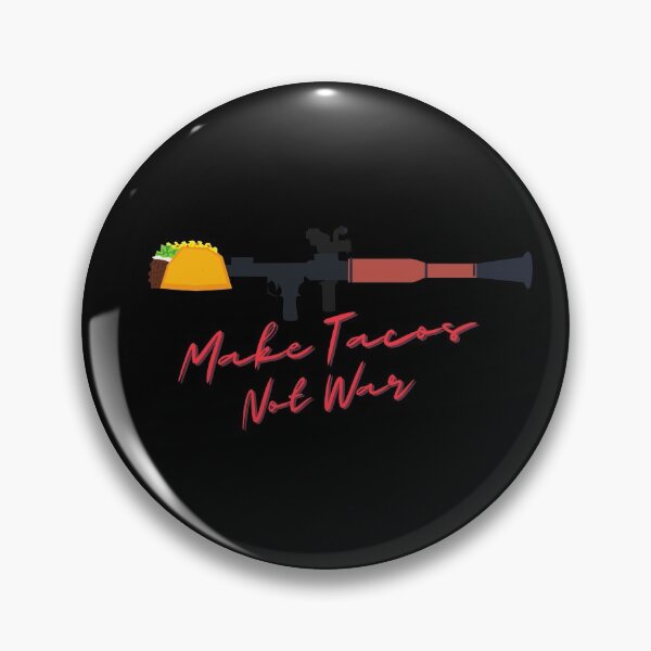 Item preview, Make Tacos Not War | Taco Launcher designed and sold by CozyMarket.