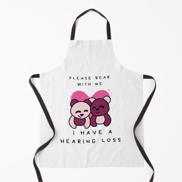 Item preview, Hearing impaired cute bear designed and sold by le-rose-deals.
