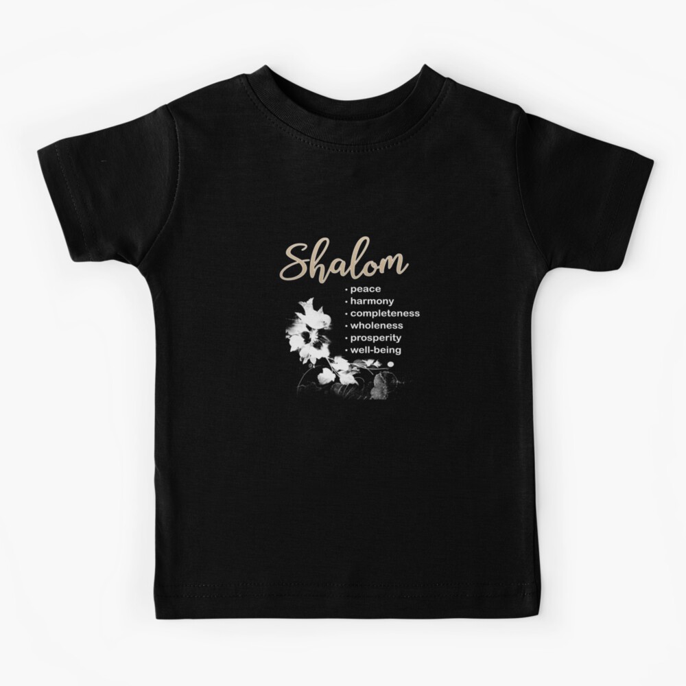 【SHALOM】 HAND-MADE TEE ra,kids_tee,x1250,000000: