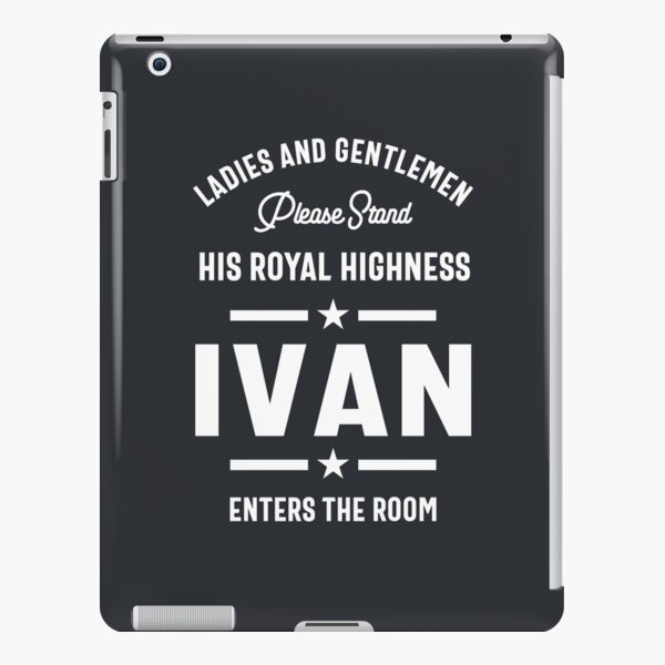 Ivan Personalized Name Birthday Gift iPad Snap Case