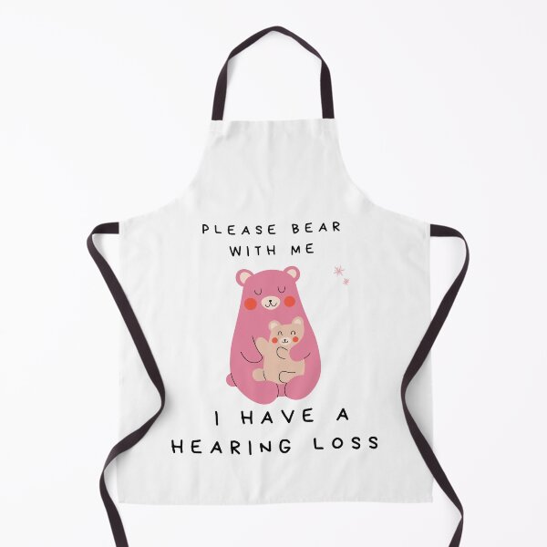 Item preview, Hearing impaired cute bear designed and sold by le-rose-deals.
