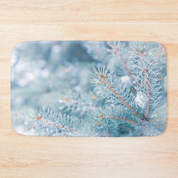Item preview, Snowy Winter Evergreen Forest Branches designed and sold by Amy Mitchell.