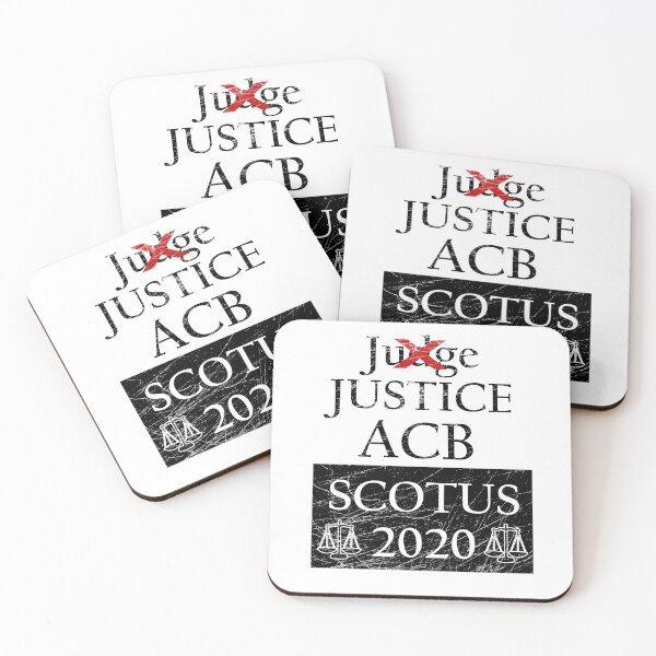 Item preview, Justice Barrett - Supreme Court - classic vintage design designed and sold by ittybittyowl.