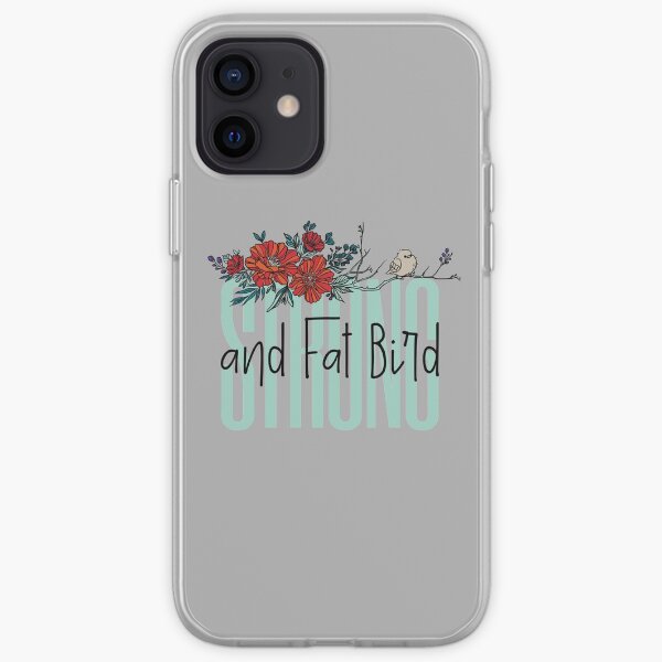 Strong an Fat Bird iPhone Soft Case