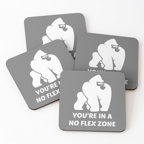 Item preview, No Flex Zone: Dark Gray Selection designed and sold by Intuitive Engines Apparel Co..