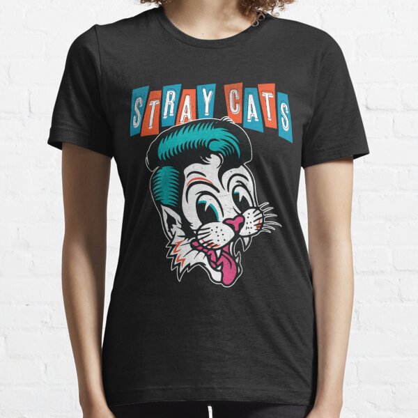 Chats errants, Brian Setze T-shirt essentiel