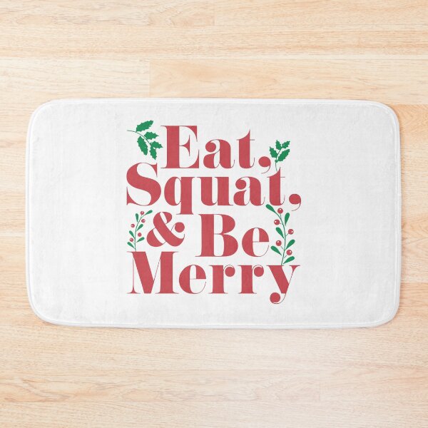 Item preview, Eat squat and be merry  designed and sold by ArlenePowell.