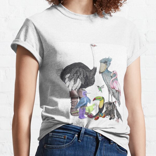 Birds in shoes Classic T-Shirt