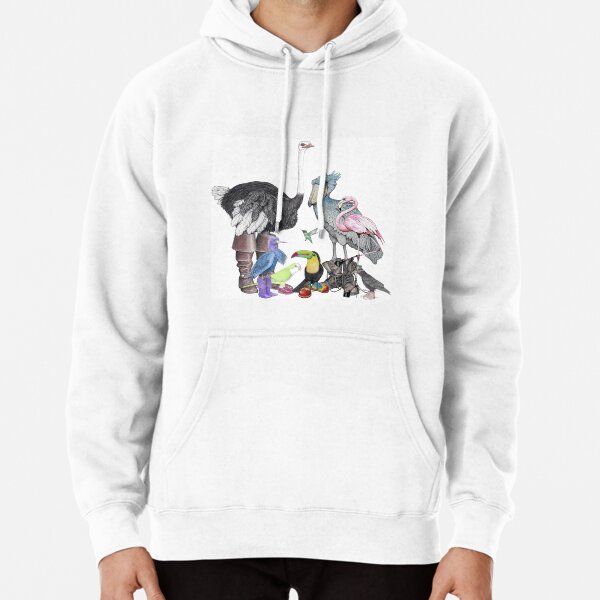 Birds in shoes Pullover Hoodie
