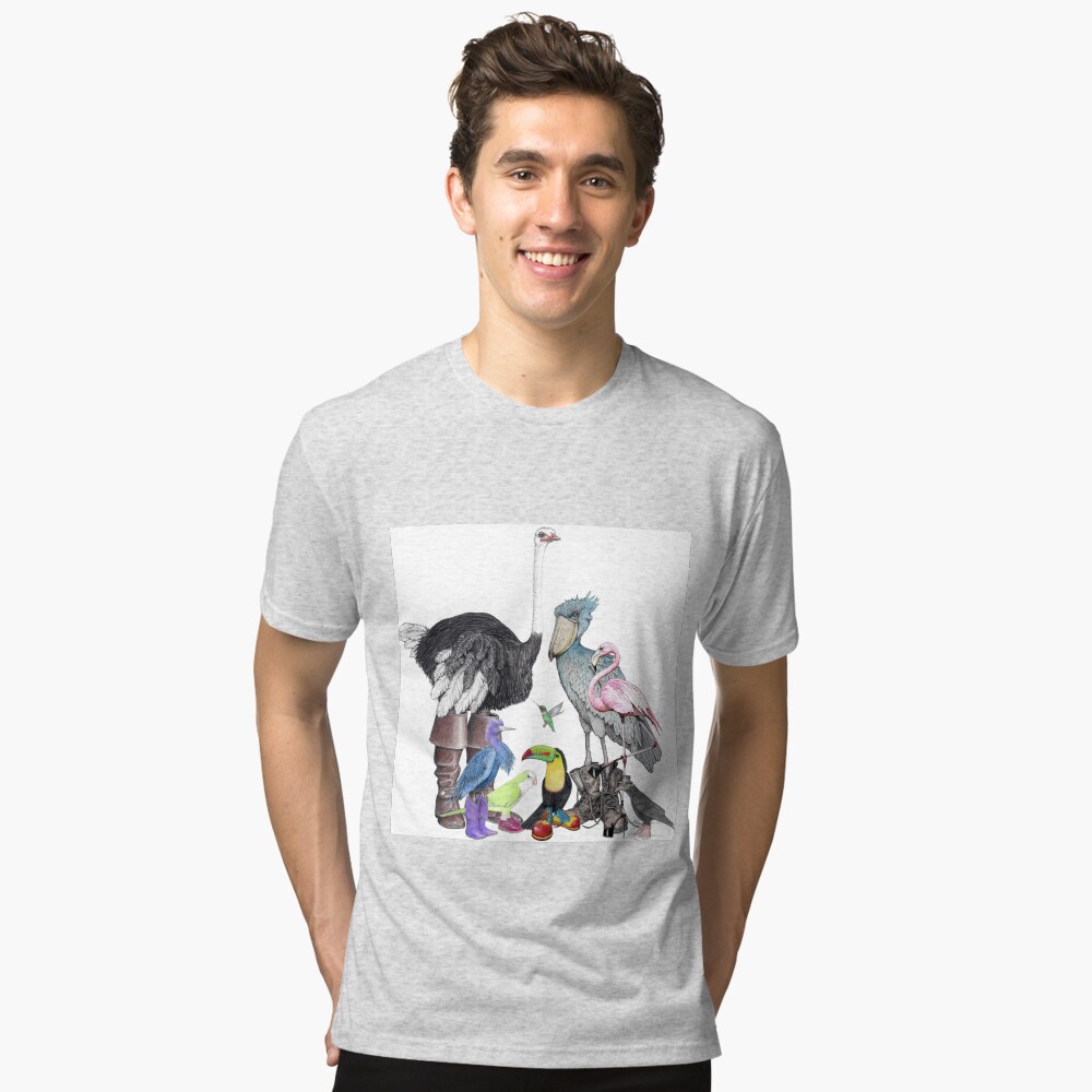 Item preview, Tri-blend T-Shirt designed and sold by JimsBirds.