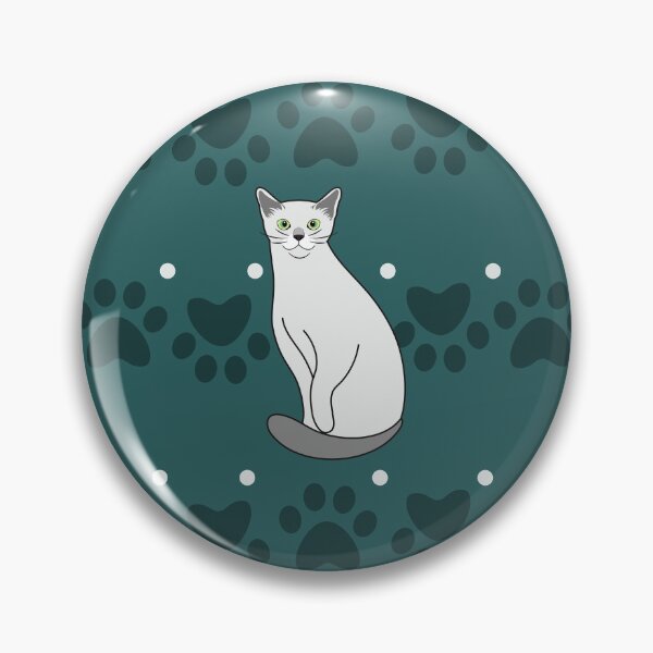 Item preview, Elegant Russian Blue Cat  designed and sold by lulululupaint.