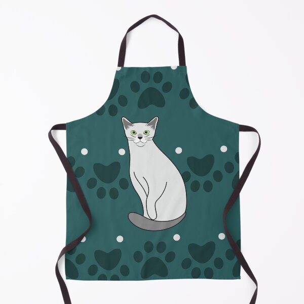 Item preview, Elegant Russian Blue Cat designed and sold by lulululupaint.