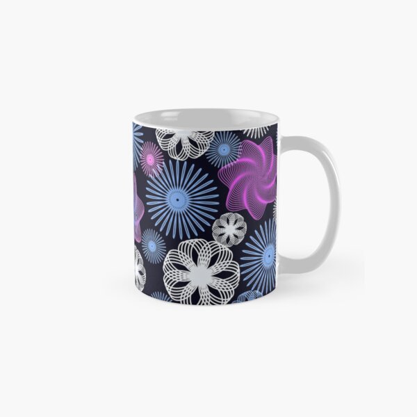 Dancing Spirographs Classic Mug
