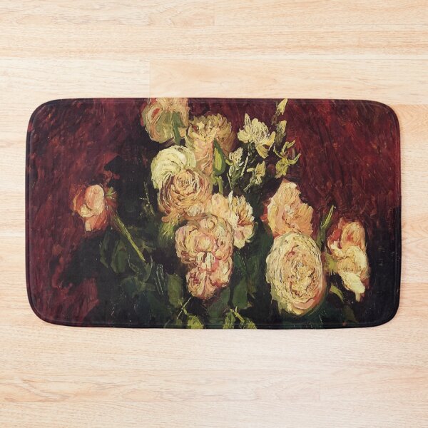 Item preview, Vincent van Gogh | Bowl with Peonies and Roses designed and sold by badguyduh.