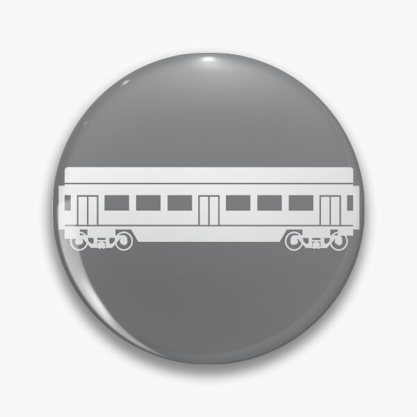 Item preview, Subway Car on Dark Grey Square designed and sold by Joelski.