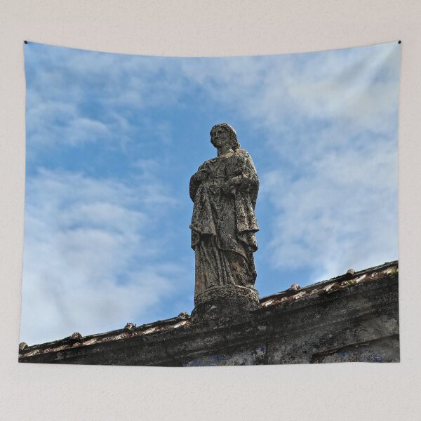 Item preview, Neoclassic Antique Marble Roof Statue designed and sold by worldways.