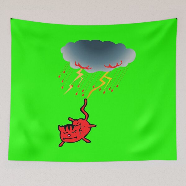 Item preview, Devil Cat of the Thunderstorm designed and sold by mind-illusions.