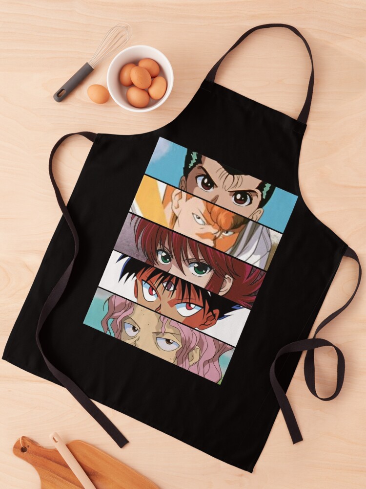 Retro Art Love Yuyu Hakusho Characters Arts Apron For Sale By Dorothyoma75 Redbubble