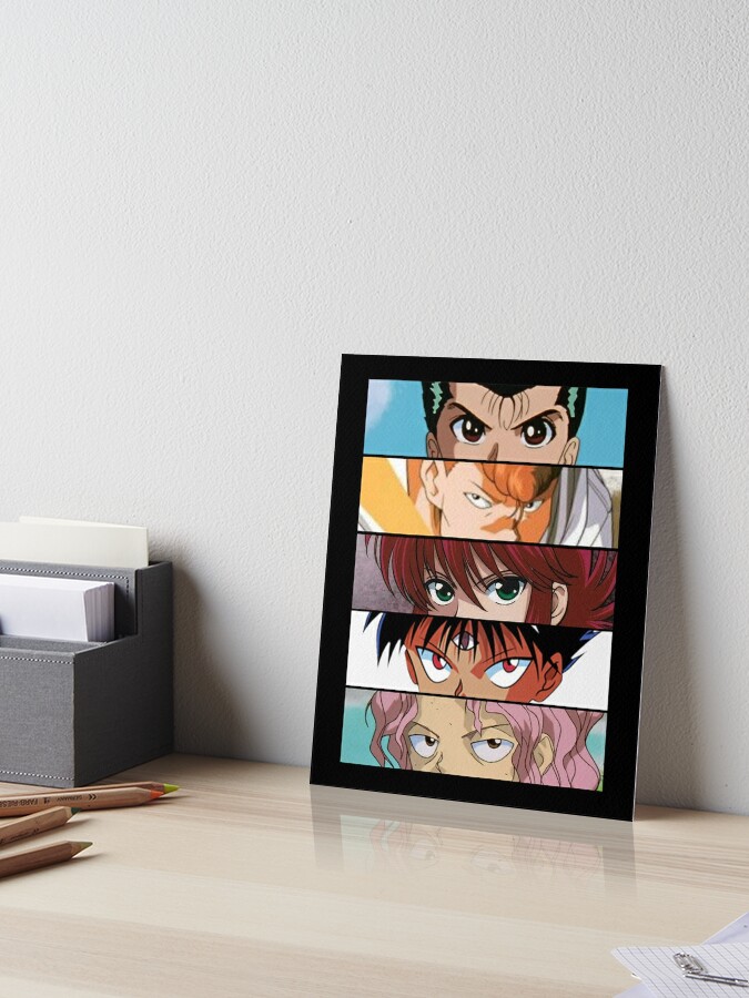 Retro Art Love Yuyu Hakusho Characters Arts Art Board Print For Sale By Dorothyoma75 Redbubble