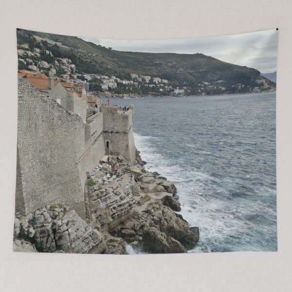 Item preview, Town Wall Meets The Sea designed and sold by PLANTONE.